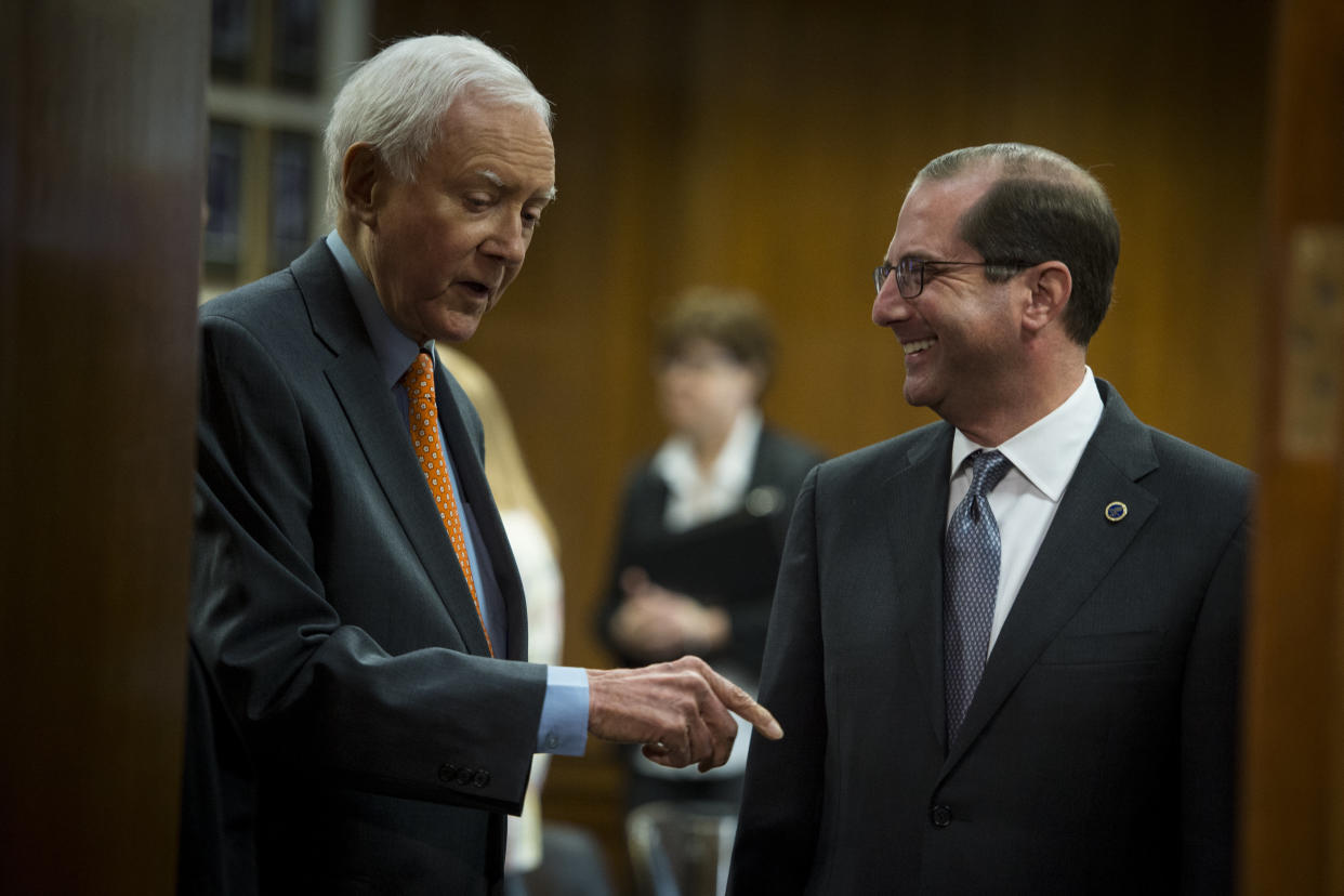 Health and Human Services (HHS) Secretary Alex M. Azar II (Photo: Congressional Quarterly via Getty Images)