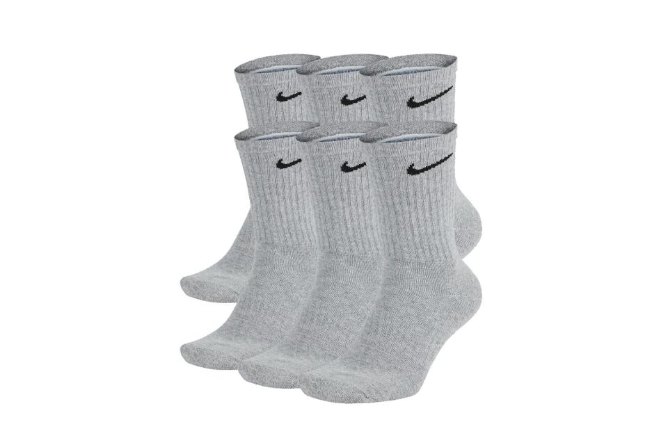 Nike Everyday Cushioned training socks, 6 pairs (was $20, 40% off with code "SPRINT")