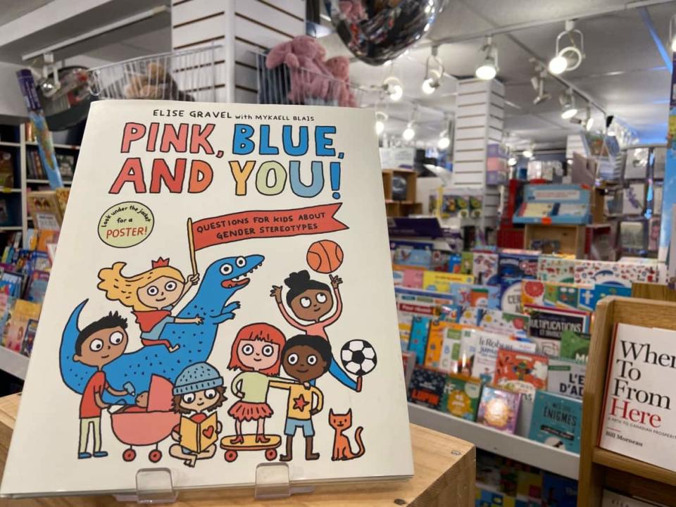 A library in Dayton, Wash., is evaluating complainants about a children's book about gender stereotypes by Quebec author Élise Gravel.  (Rowan Kennedy/CBC - image credit)