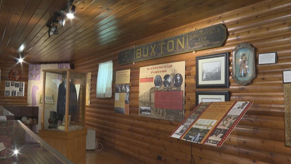 The Buxton Museum showcases the town's history from its founding as a historically Black community in 1849. 