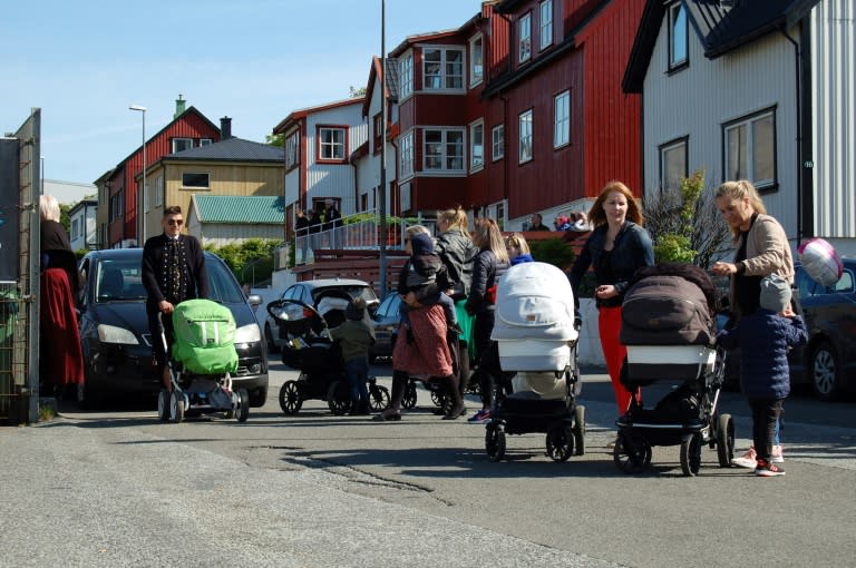 The Faroe Islands has had the highest birth rate in Europe for decades, with around 2.5 children per woman, according to World Bank figures