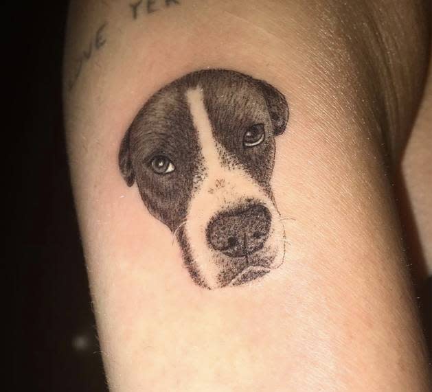 Miley got a portrait of Mary Jane tattooed on her arm in 2017. Photo: Instagram/Miley Cyrus