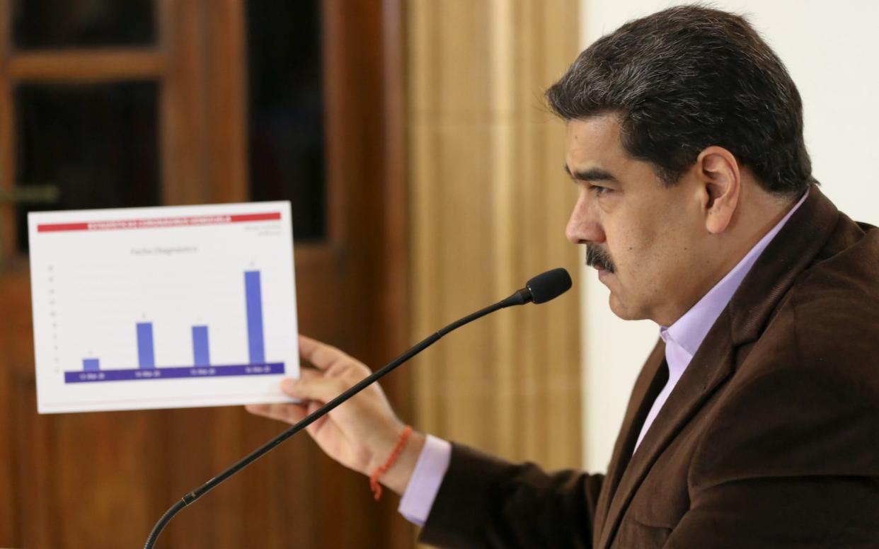 Nicolas Maduro's regime is not recognised by the West - EPA