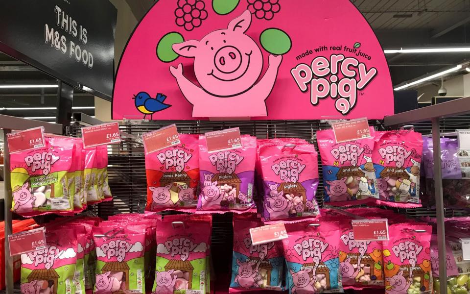 Percy Pigs sweets