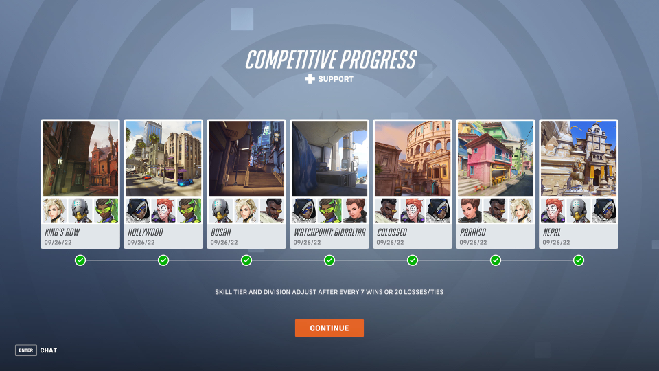 Overwatch 2 comp screen