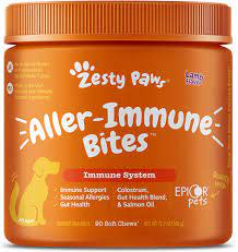 Zesty Paws Allergy Immune Supplement for Dogs