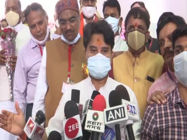 Union Minister Jyotiraditya Scindia (Photo/ANI)