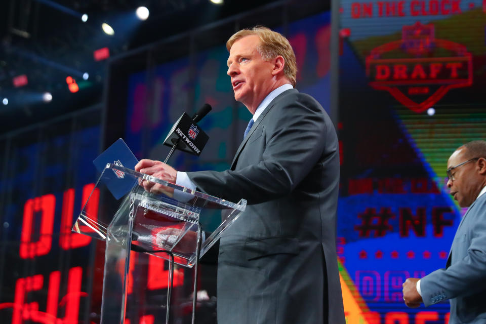 The NFL announced the 32 compensatory draft picks awarded to 15 teams on Friday. (Photo by Rich Graessle/Icon Sportswire via Getty Images)