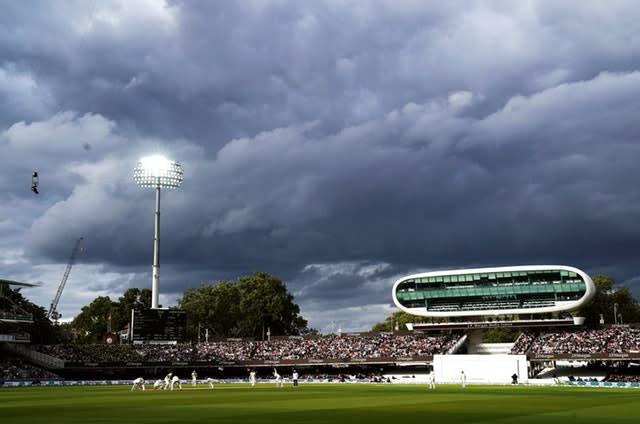 The light was fading at Lord's
