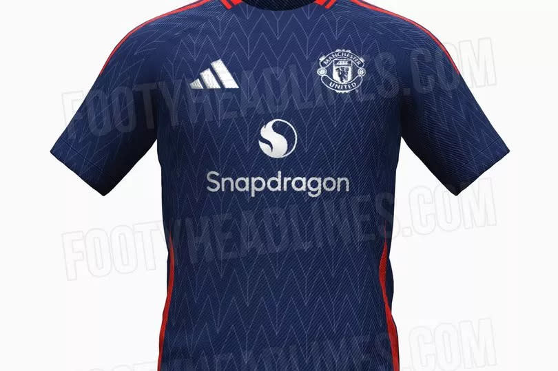 Manchester United 2024/25 away kit leak