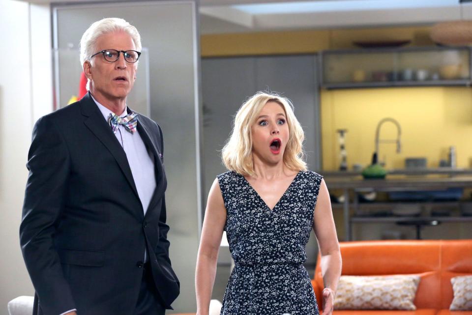 Ted Danson, Kristen Bell, The Good Place season 1