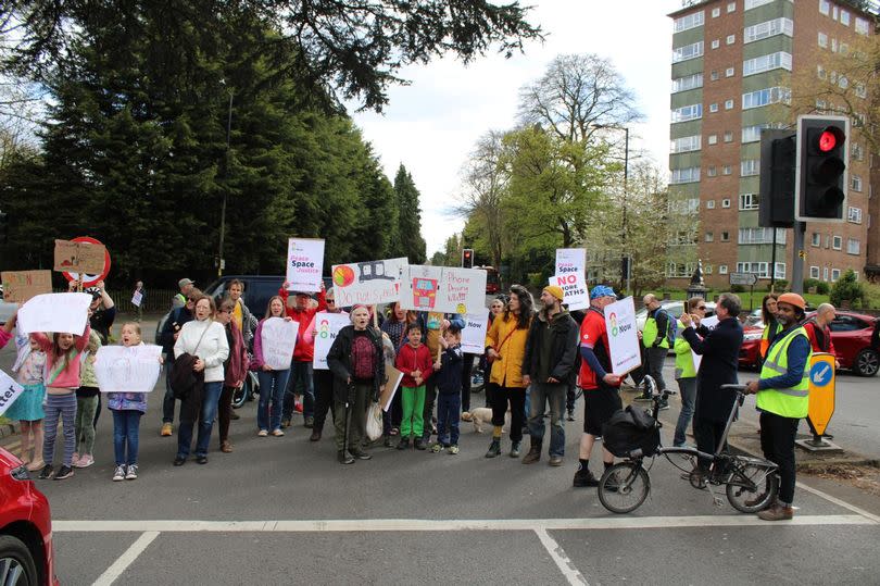 Protestors call for Better Streets for Birmingham -Credit:Kirsten de Vos