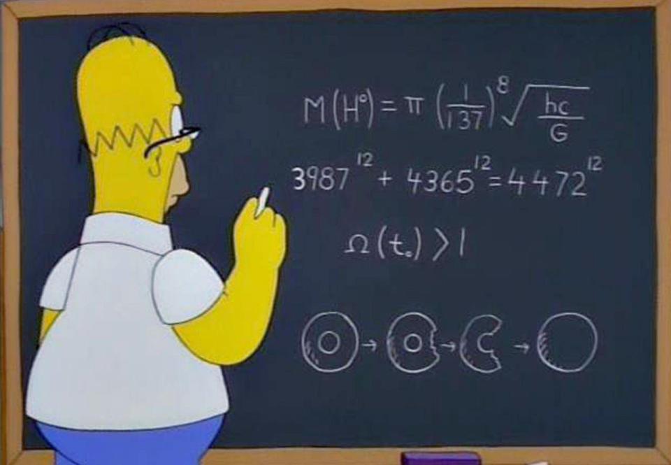 higgs boson the simpsons