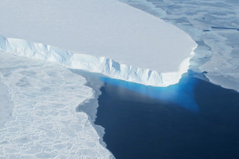 El glaciar Thwaites, también es conocido como “Glaciar del Juicio Final” por su potencial aporte a la subida del mar