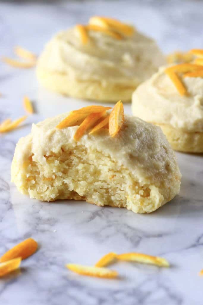 Gluten-Free Vegan Orange Cookies