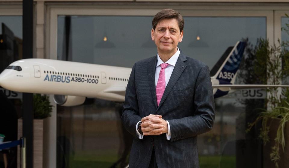 Arturo Barreira, presidente de Airbus para América Latina y el Caribe. Imagen: Cortesía.