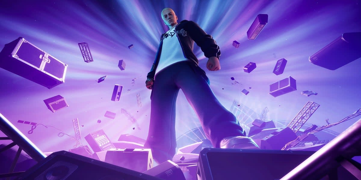 Eminem will be the main attraction in Fortnite OG's climax (Epic Games/Hypex)