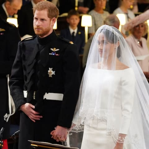 Royal Wedding Prince Harry Meghan Markle  - Credit: PA
