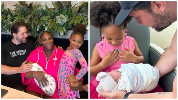 Serena Williams welcomes second daughter, Adira River: My