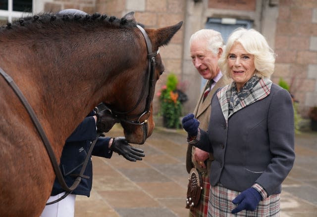 Royal visit to Aberdeenshire