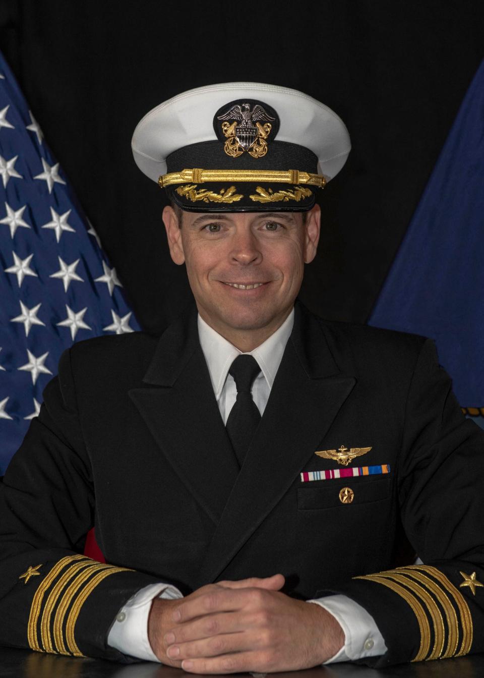 Capt. Matthew “Brasso” Davin, Chief Operational Test Director, Air Test and Evaluation Squadron Nine (VX-9). <em>U.S. Navy</em>