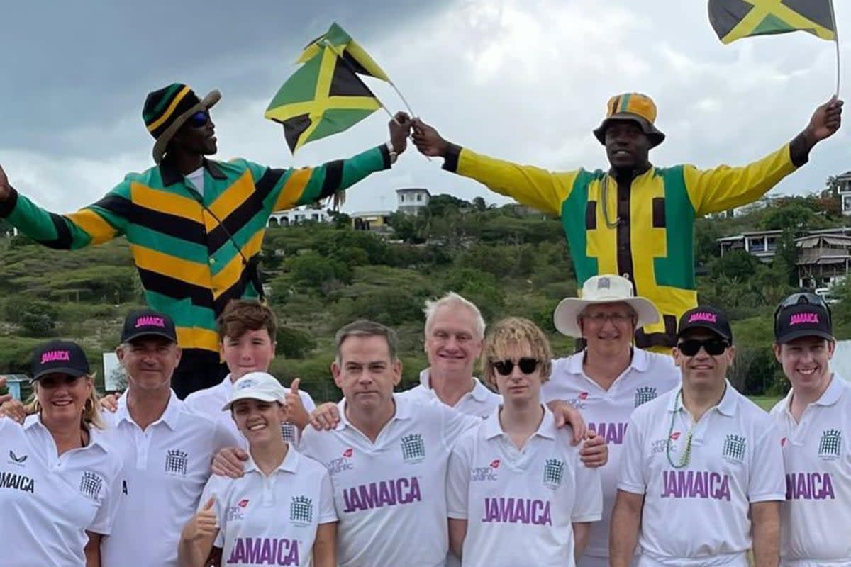 Lords and Commons team: MPs tour Jamaica (Caroline Dinenage Instagram)