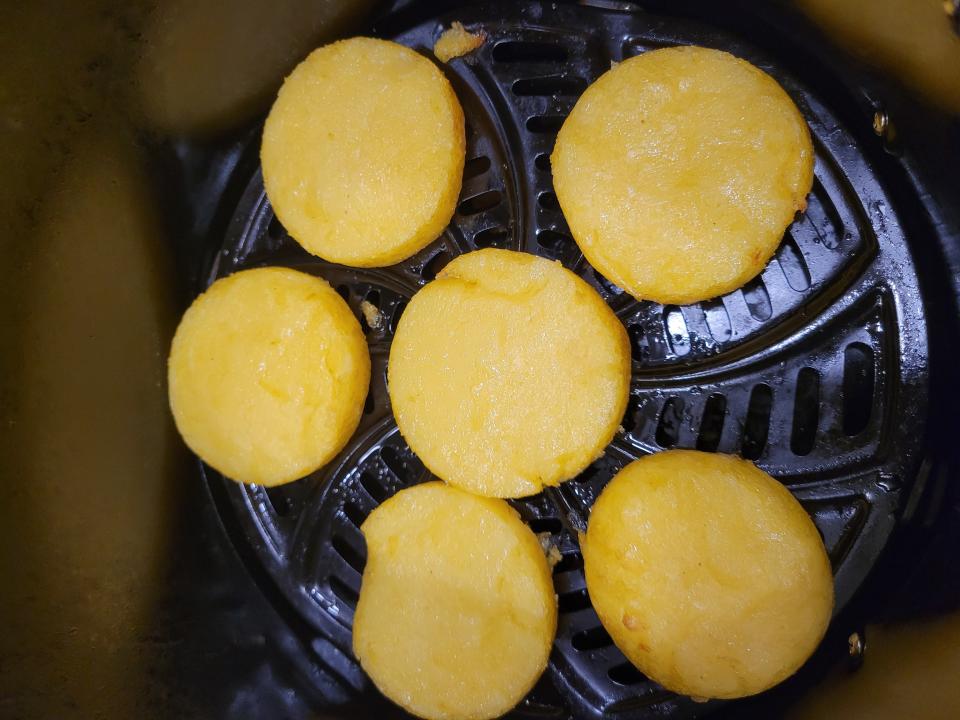 polenta rounds in air fryer