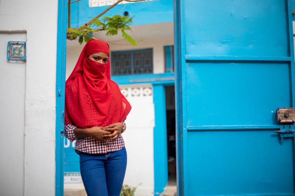 Aisha has been able to carry on her education thanks to MSI (Arete/Randa Osman/MSI Reproductive Choices)