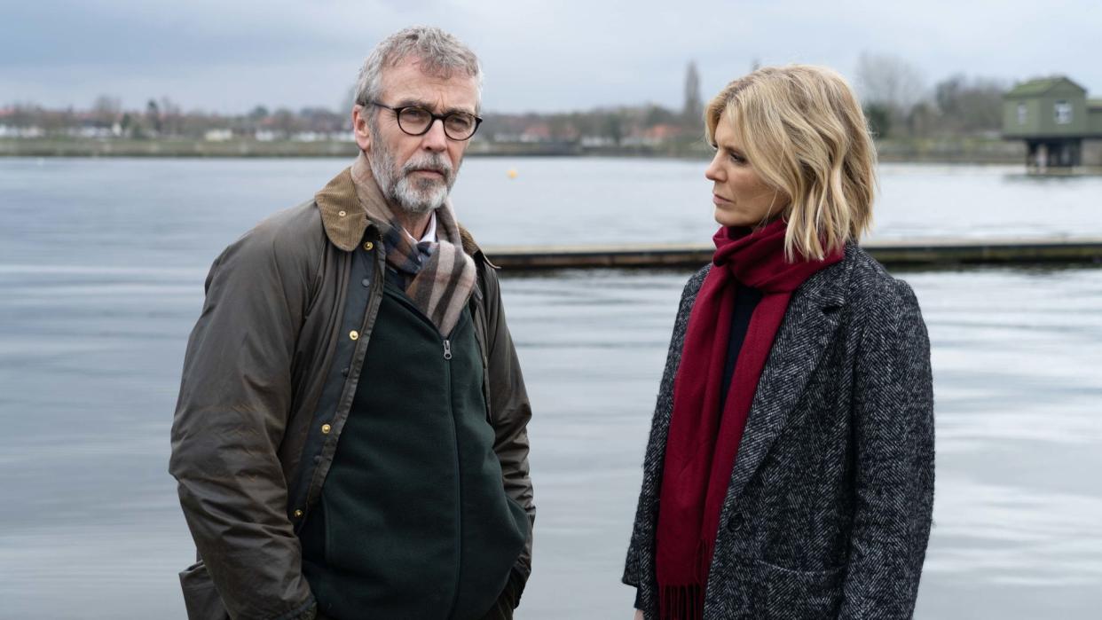 John Hannah and Emilia Fox in Silent Witness 