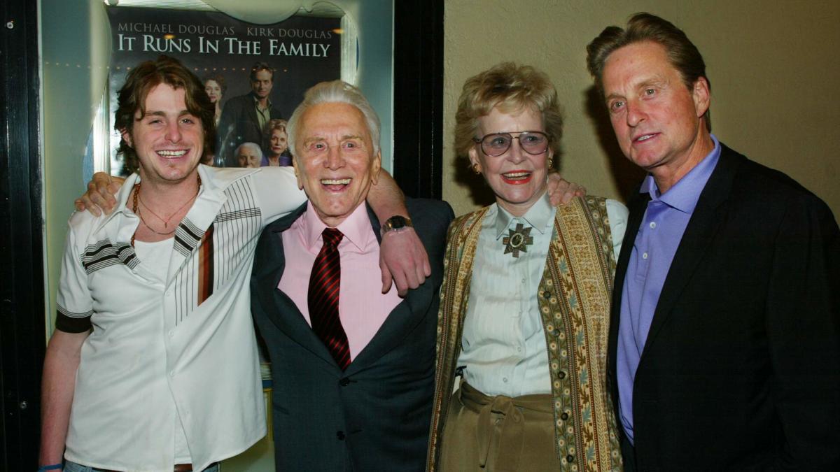 Michael Douglas Mother Diana Dies Aged 92