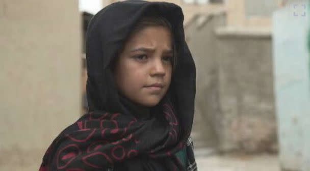 PHOTO: Zarlasht sells gum in the streets of Kabul. (ABC News)