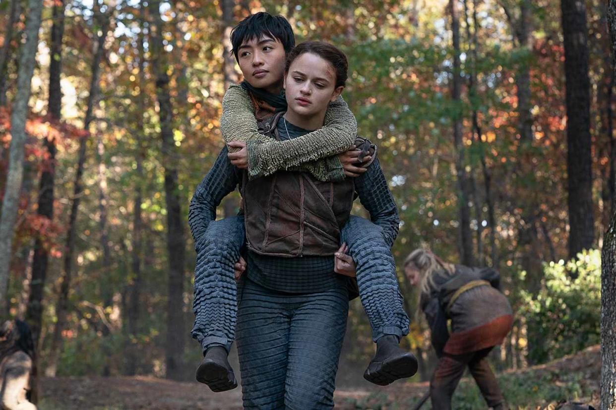 <p>Brian Douglas/Netflix</p> Brianne Tju as Shay and Joey King as Tally in UGLIES