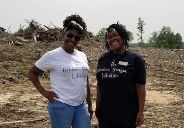 Renee Walters and Ashley Scott, President and Vice President Of The Freedom Georgia Initiative (Instagram)