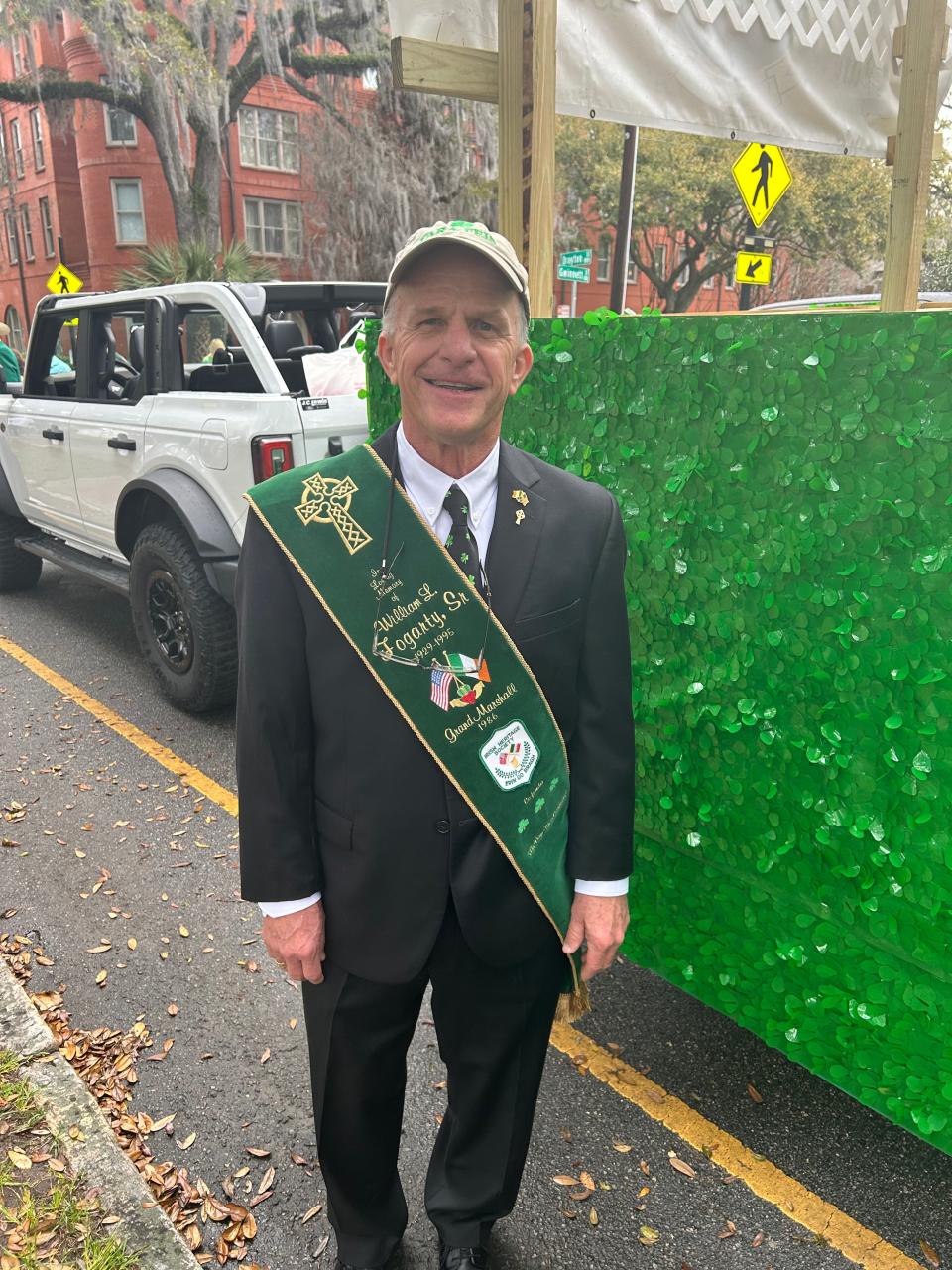 Tim Fogarty and his family are keeping the tradition alive by walking in the parade as they have done for decades.