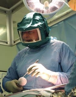 The surgeon performing an operation at BMI’s Edgbaston HospitalThe McMinn Centre/Flickr