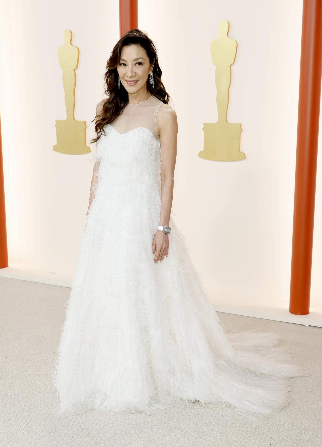 Michelle Yeoh attends the 95th Academy Awards on Sunday in Hollywood. 
