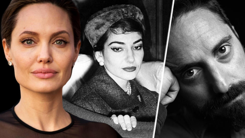 Angelia Jolie, Maria Callas, Pablo Larraín