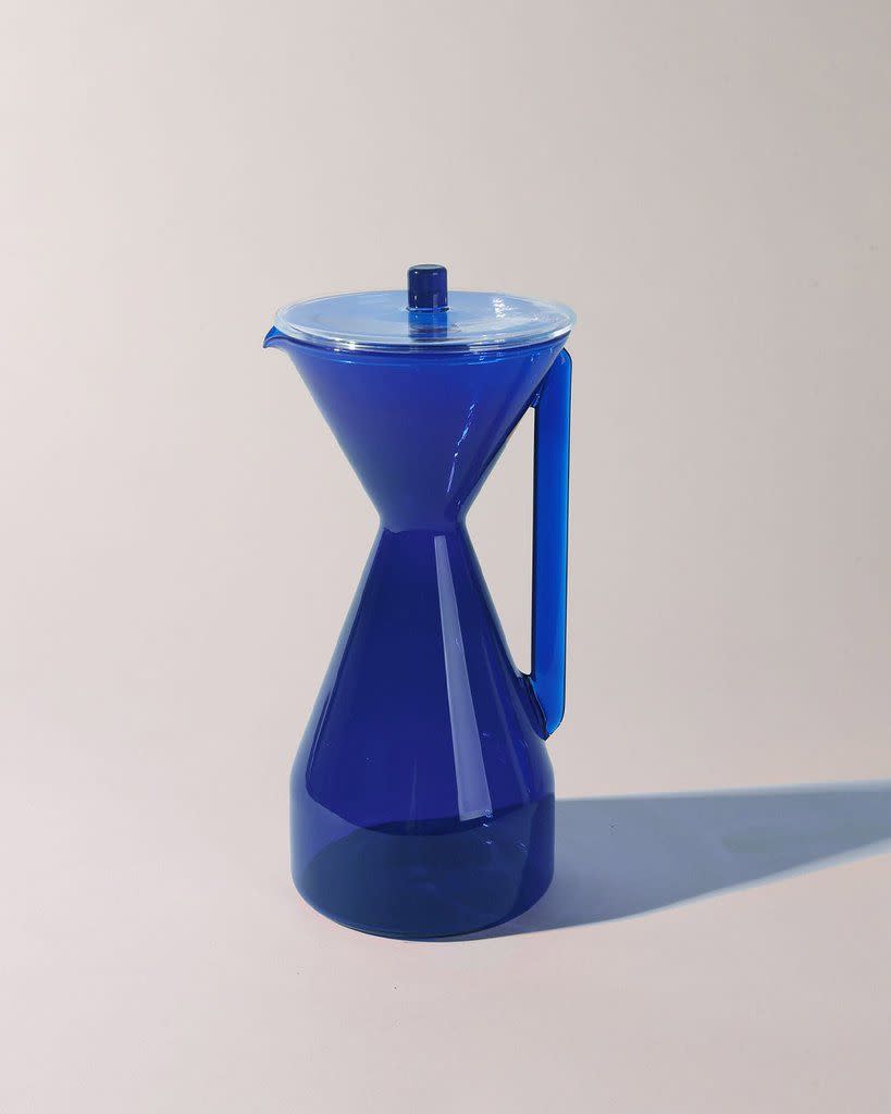 5) Cobalt Pour-Over Carafe