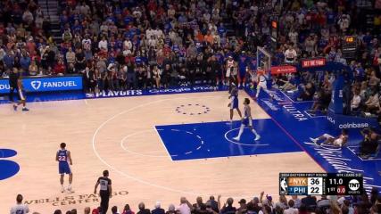 Kelly Oubre Jr. sends the shot away