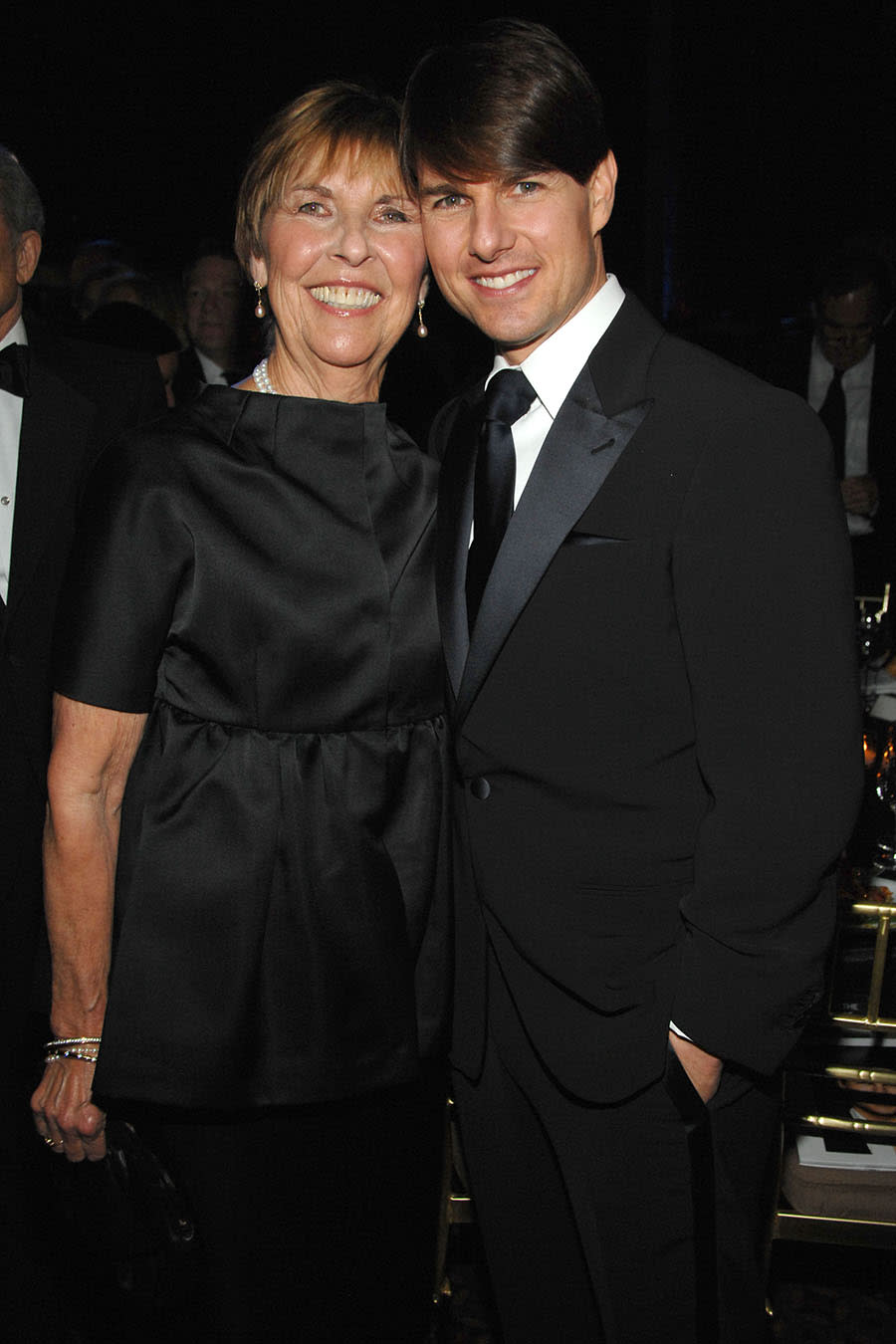 Both in black at Museum of Moving Image Salutes Tom Cruise in 2007