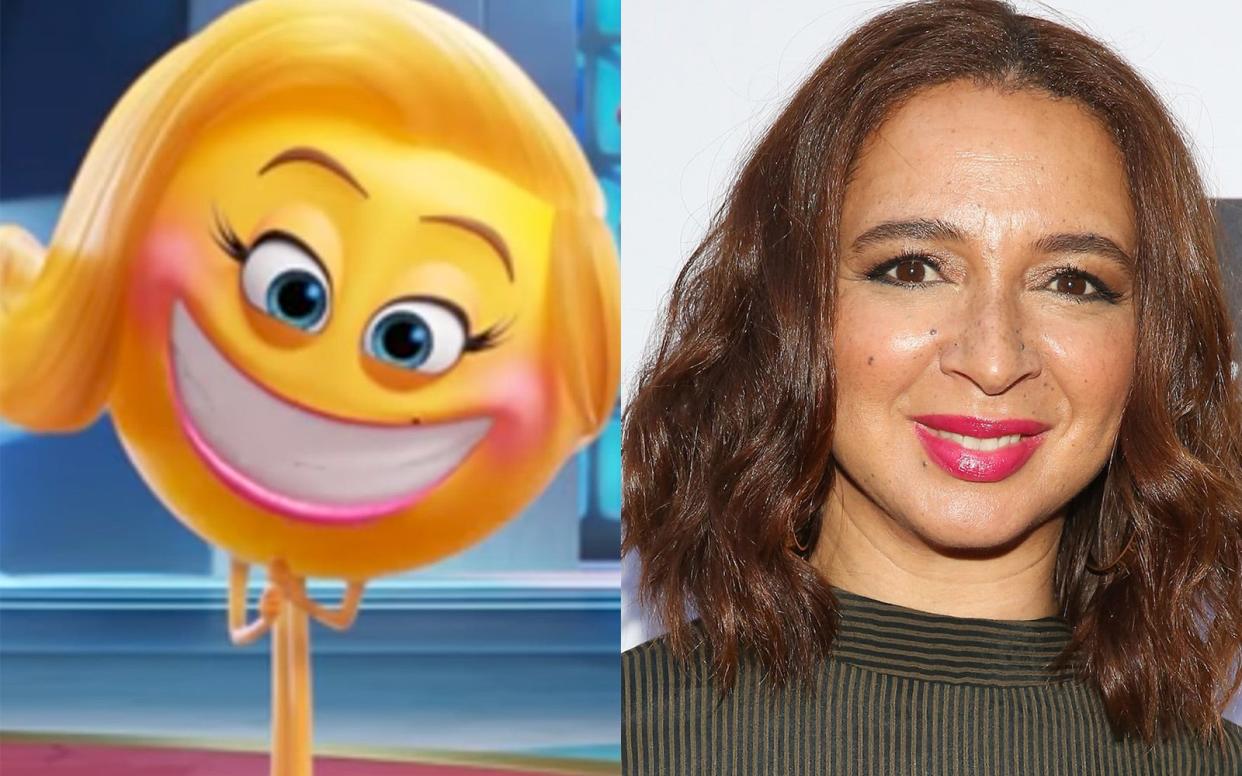 emoji movie maya rudolph