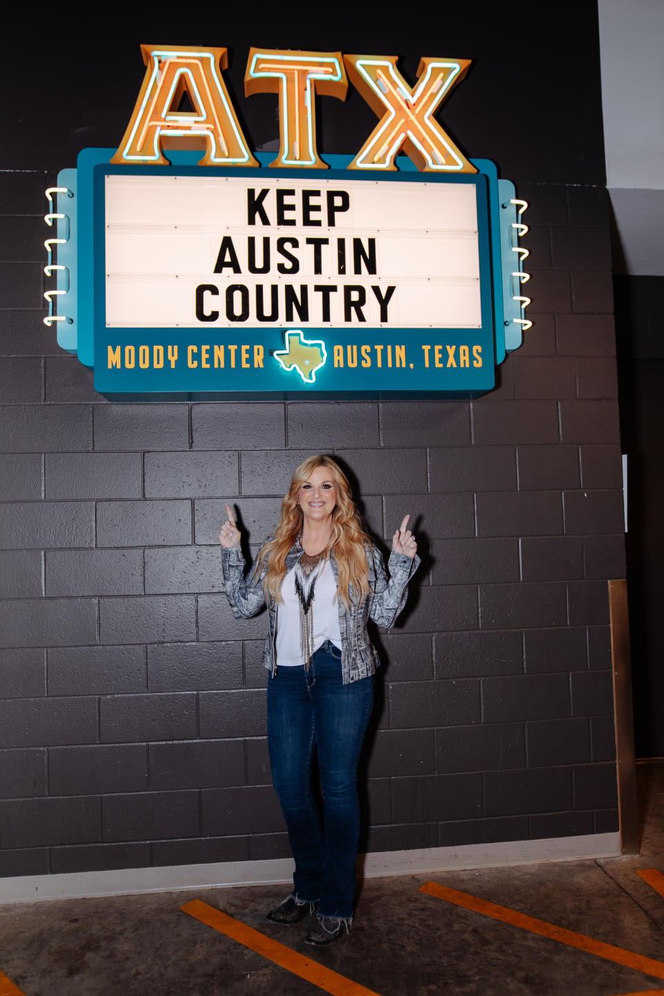 AUSTIN, TEXAS - APRIL 06: Trisha Yearwood attends the 2024 CMT Music Awards - Rehearsals - Day Two at Moody Center on April 05, 2024 in Austin, Texas. (Photo by Catherine Powell/Getty Images for CMT)