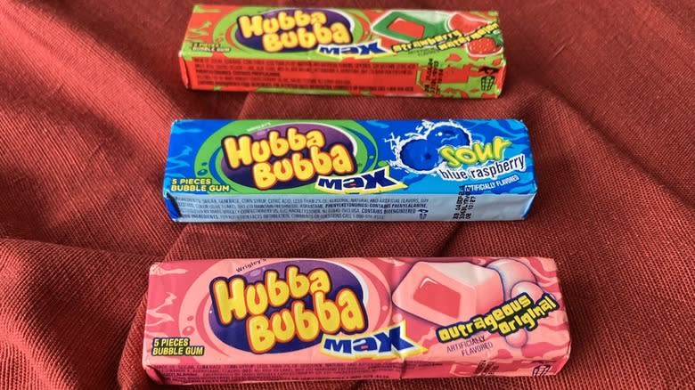 Hubba Bubba bubble gum packs