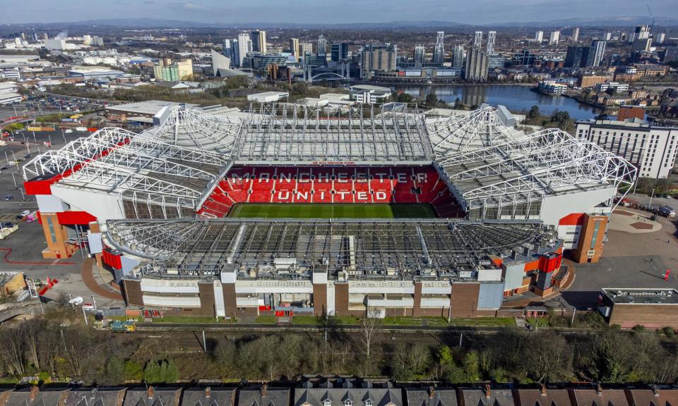 <span>A new stadium would be built on the site of the current Old Trafford.</span><span>Photograph: Peter Byrne/PA</span>