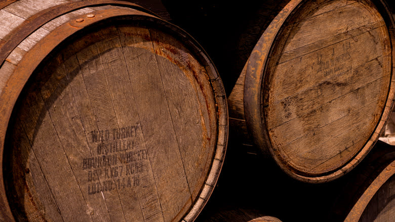 Wild Turkey bourbon barrels