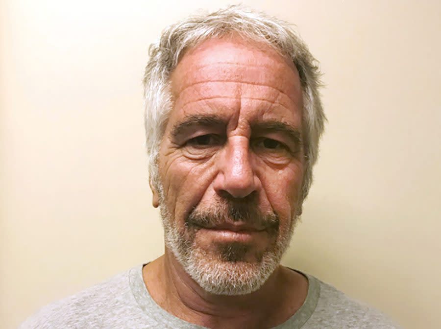FILE – This March 28, 2017, file photo, provided by the New York State Sex Offender Registry shows Jeffrey Epstein. (New York State Sex Offender Registry via AP, File)