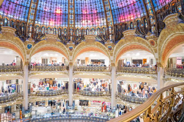 <p>Courtesy of Atout France</p> The shops within Galeries Lafayette