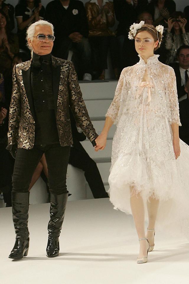Karl Lagerfeld's Best Dresses, Runways at Chanel, Fendi