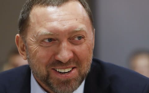 Oligarch Oleg Deripaska, who caused a stir by hosting Lord Mandelson and then-shadow-chancellor George Osborne on his yacht in 2008, is seen in 2017 - Credit: Sergei Karpukhin/Reuters