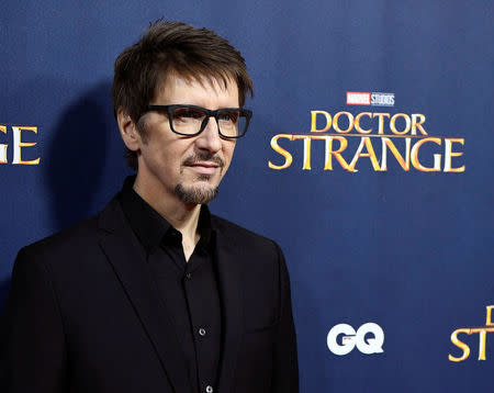 Director Scott Derrickson poses as he arrives at the launch event of "Doctor Strange" at Westminster Abbey in London, Britain October 24, 2016. REUTERS/Dylan Martinez
